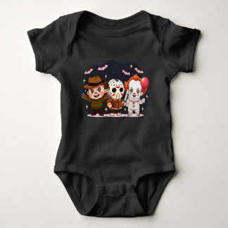 Baby Halloween Outfit, Grappige Horror Baby Kledin Romper