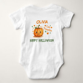 Baby Halloween Schattigee pompoen Romper