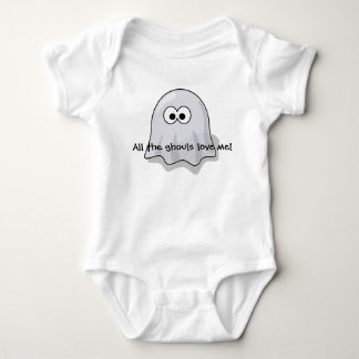 Baby halloween shirt... alle zielen houden van me. romper