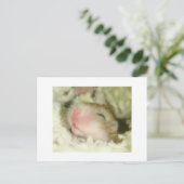 Baby Hamster Briefkaart (Staand voorkant)