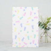 Baby Hand Prints en Voet Prints Briefpapier (Staand voorkant)