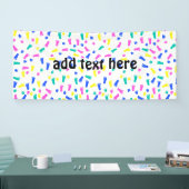 Baby Hand Prints en Voet Prints Spandoek (Beurs)