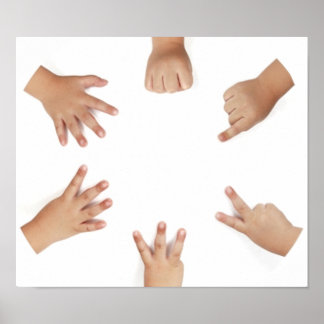 Baby Hands Poster