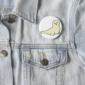 Baby Harp Seal Button (In situ)