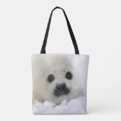 Baby Harp Seal Tote Bag (Achterkant)
