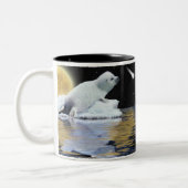 Baby Harp Seal Wildlife Supporter Gift Mug (Gauche)