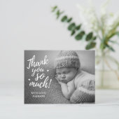 Baby Hartelijk dank Briefkaarten (Staand voorkant)