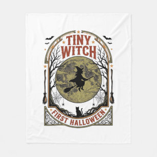 Baby Heks Halloween T-shirt voor Eerste Griezelsei Fleece Deken