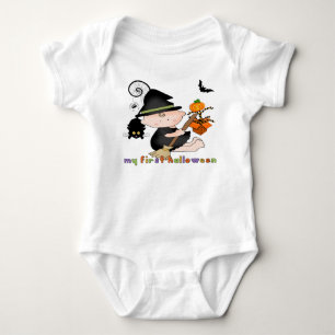 Baby heks mijn eerste Halloween Baby Creeper Romper