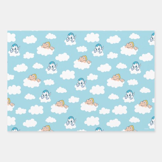 Baby Hercules and Pegasus Cloud Pattern Wrapping P Inpakpapier Vel (Voorkant 3)