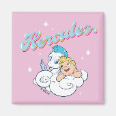 Baby Hercules and Pegasus on a Cloud Magnet (Devant)