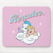 Baby Hercules and Pegasus on a Cloud Mouse Pad Muismat (Voorkant)