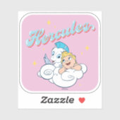 Baby Hercules and Pegasus on a Cloud Sticker (Vel)