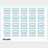 Baby Hercules - Day Dreamer Square Sticker (Feuille)