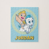 Baby Hercules Riding Pegasus Jigsaw Puzzle (Vertical)