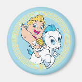 Baby Hercules Riding Pegasus Magnet (Devant)