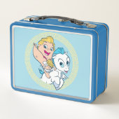 Baby Hercules Riding Pegasus Metal Lunch Box (Dos)