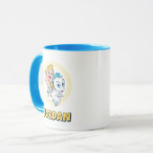 Baby Hercules Riding Pegasus Mug Mok (Voorkant links)