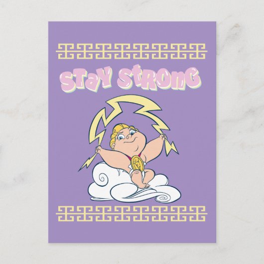 Baby Hercules - Stay Strong Postcard Briefkaart (Voorkant)