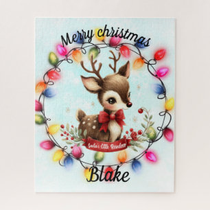 Baby Herten in een lichtkrans Legpuzzel