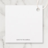 Baby het is buiten koud bedankjes labels (Achterkant)