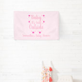 Baby Het is buiten koud Spandoek (Insitu)