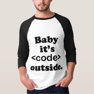 Baby Het is<Code>Buiten Shirt