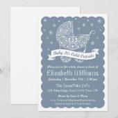 Baby Het is de Koude Uitnodiging van de Buitenkast (Voorkant / Achterkant)