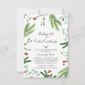 Baby Het is de Koude Uitnodiging van het Buiten Ba (Voorkant)