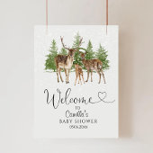 Baby Het is het Koude Onthaal van het Baby shower Poster