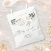 Baby Het is koud buiten Baby shower Bedankzakje (Geknipt)