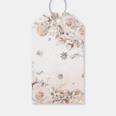 Baby het is koud buiten Beer Baby shower Dank u Cadeaulabel (Achterkant)