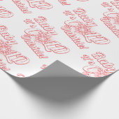 Baby het is koud buiten cadeaupapier (Hoek)