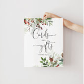 Baby het is koud buiten de groene kaarten en cadea poster