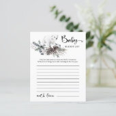 Baby het is koud buiten de lijst met baby showers  (Staand voorkant)