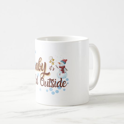 Baby Het is koud buiten de Mok (Voorkant rechts)