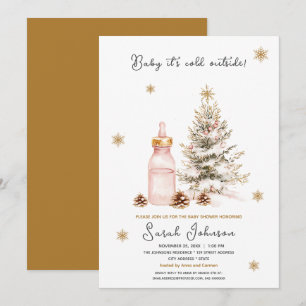 Baby het is koud buiten het Baby shower van de win Kaart
