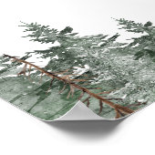 Baby Het is koud buiten het Baby shower van de Win Poster (Hoek)