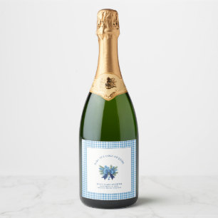 Baby Het is koud buiten het Baby shower van de win Sparkling Wijnetiket