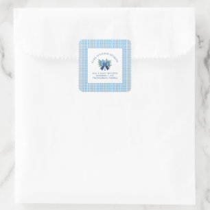 Baby Het is koud buiten het Baby shower van de win Vierkante Sticker