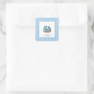 Baby Het is koud buiten het Baby shower van de win Vierkante Sticker