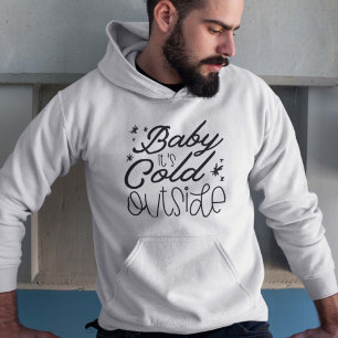 Baby Het is Koud buiten Hoodie