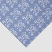 Baby het is koud buiten Kerstmis Tissuepapier (Detail)