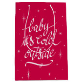 Baby Het is Koud buiten Medium Cadeauzakje (Voorkant)