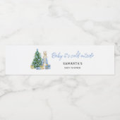 Baby het is koud buiten Peter Rabbit Waterfles Etiket (Enkel label)