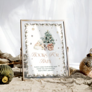 Baby het is koud buiten Polar Beer Boeken voor Bab Poster