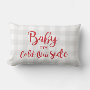 Baby Het is koud buiten Sierkussen Kussen