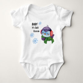 Baby Het is koud buiten T-Shirt