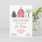 Baby Het is koud buiten, Winter Gewaardeerd Baby s Kaart (Staand voorkant)