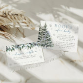 Baby Het is koud buiten Winter Luier Raffle Informatiekaartje